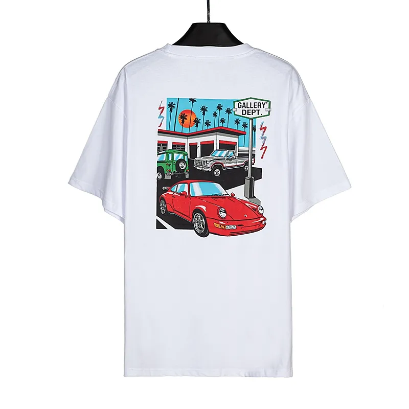 GALLERY. DEPT new short-sleeved T-shirt Style number: D2296P110 Color: Black White Size: S M L XL